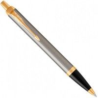 Шариковая ручка Parker IM 17 Brushed Metal GT BP 22 232