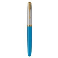 Перьевая ручка Parker 51 Premium Turquoise GT FP F 56 411