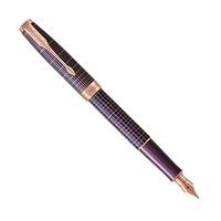 Перьевая ручка Parker SONNET 17  Cisele Silver Purple Matrix PGT 88 011