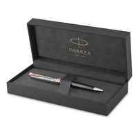 Шариковая ручка Parker SONNET 17 Metal and Grey Lacquer PGT BP