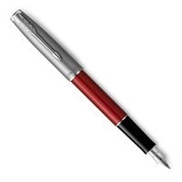 Фото Ручка перьевая Parker SONNET 17 Essentials Metal and Red Lacquer CT FP F