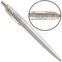 Шариковая ручка Parker Jotter Stainless Steel GT BP 2023 Год Кролика 16032_Z212b