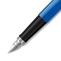 Перьевая ручка Parker Jotter 17 Plastic Blue CT FP M 15 116