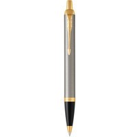 Фото Ручка шариковая Parker IM 17 Brushed Metal GT BP блистер 22 236