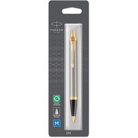 Фото Ручка шариковая Parker IM 17 Brushed Metal GT BP блистер 22 236