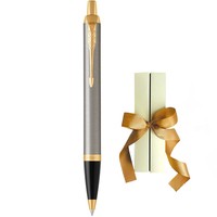 Фото Ручка шариковая Parker IM 17 Brushed Metal GT BP блистер 22 236